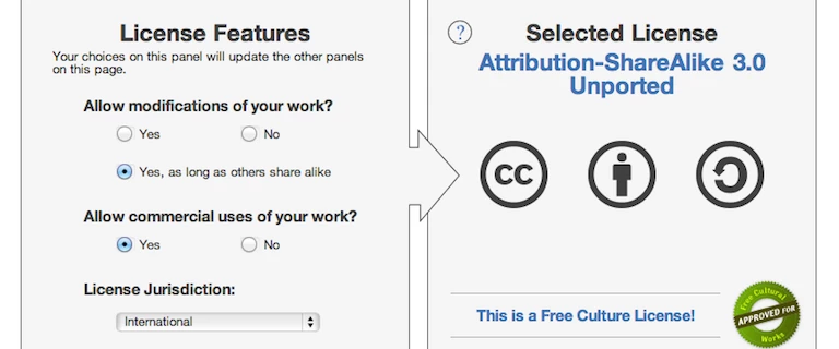 Finding our OS Content License image